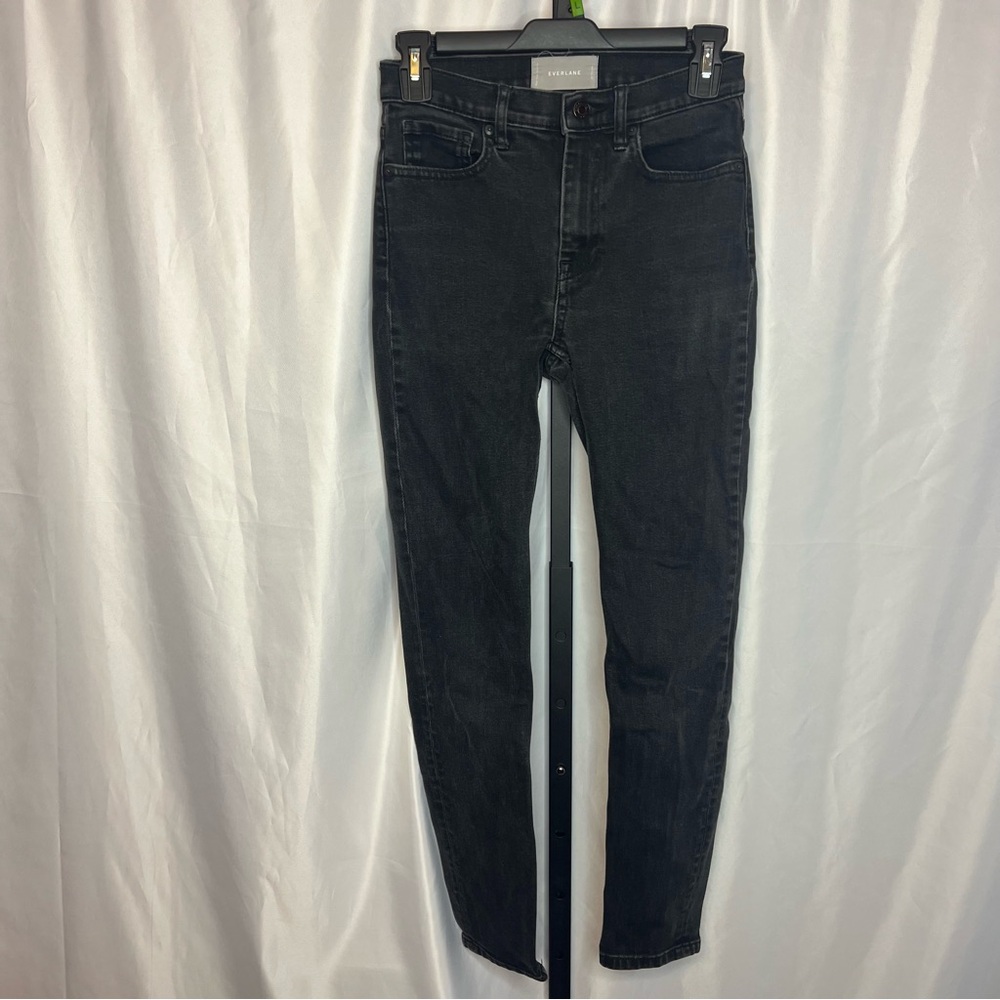 Everlane Weathered Black High Rise Jeans, size 26 Regular